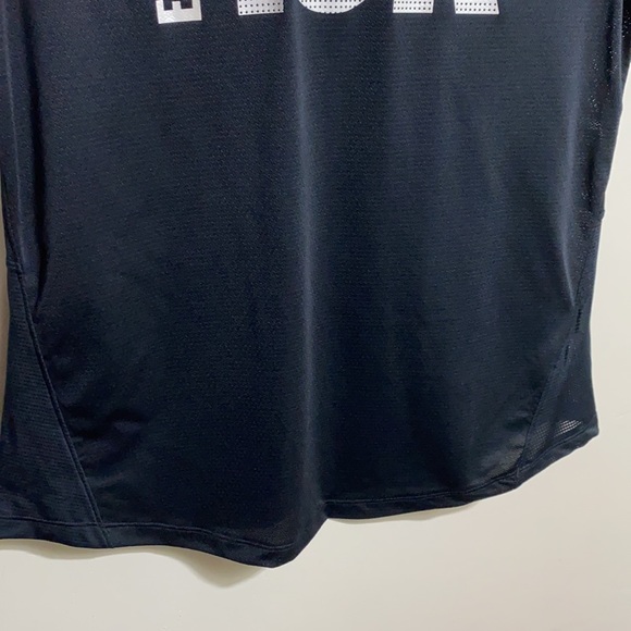 6 Hr. Sale Nwt Under Armour Black Heat Gear Tshirt - Picture 10 of 13
